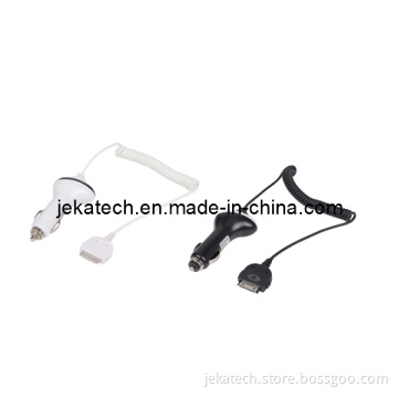 30 Pin USB Cable Car Charger for iPhone 4/4s